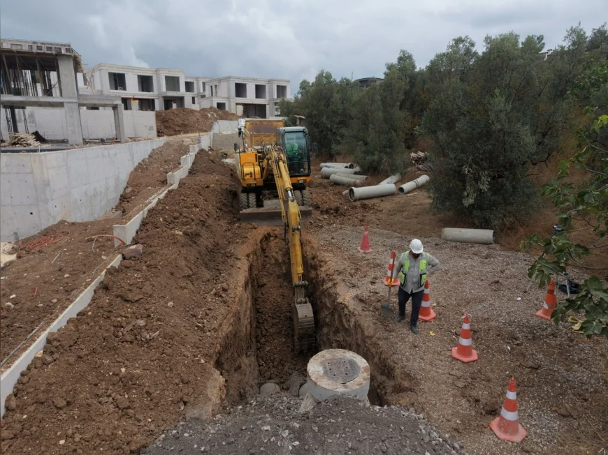 Bursa Büyükşehir Belediyesi Mudanya’da 3,3 kilometrelik yeni altyapı hattını tamamladı