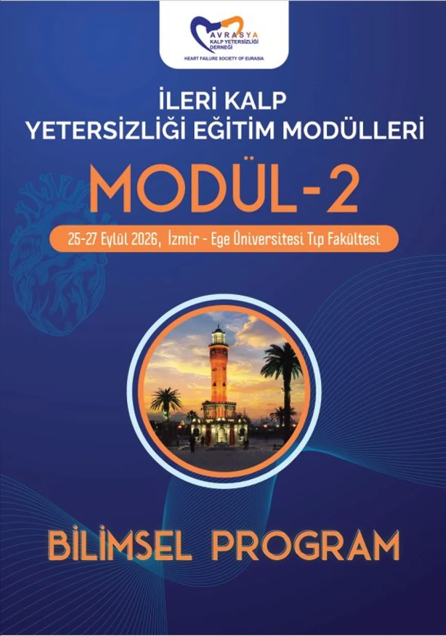 Ege Üniversitesinde ileri kalp yetersizliği tedavileri üç günlük eğitim programında ele alınacak