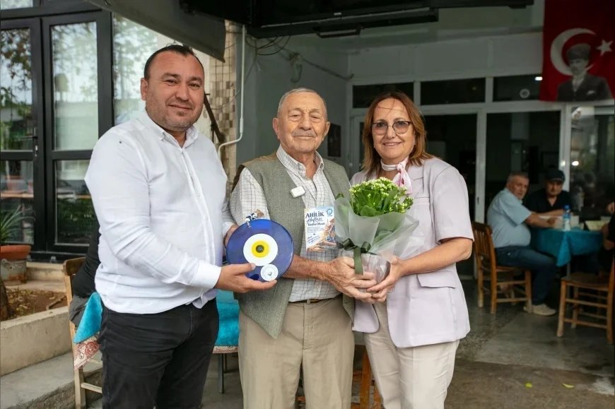 Güzelbahçe’de Ahilik Haftası’nda 67 yıllık ustadan genç esnafa kuşaklar buluştu
