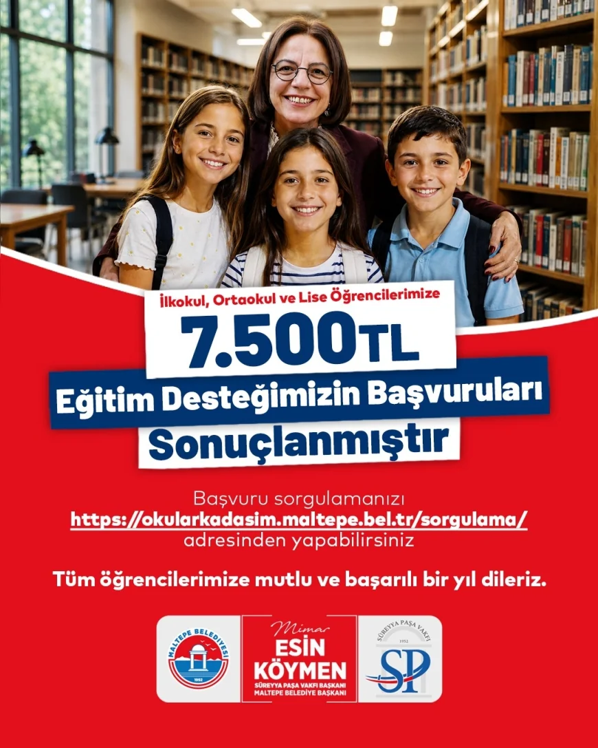 Maltepe Belediye Başkanı Mimar Esin Köymen: “Eğitimde fırsat eşitliğini savunmaya devam edeceğiz”