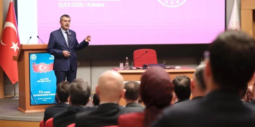 MİLLÎ EĞİTİM BAKANI YUSUF TEKİN: “KAMUOYUNUN SİZDEN BEKLENTİSİ ÇOK YÜKSEK”