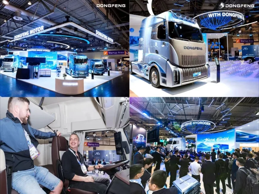 Dongfeng Motor Hannover’de T1 yeni enerji platformu ve hidrojenle çalışan üç aracını dünya kamuoyuna tanıttı