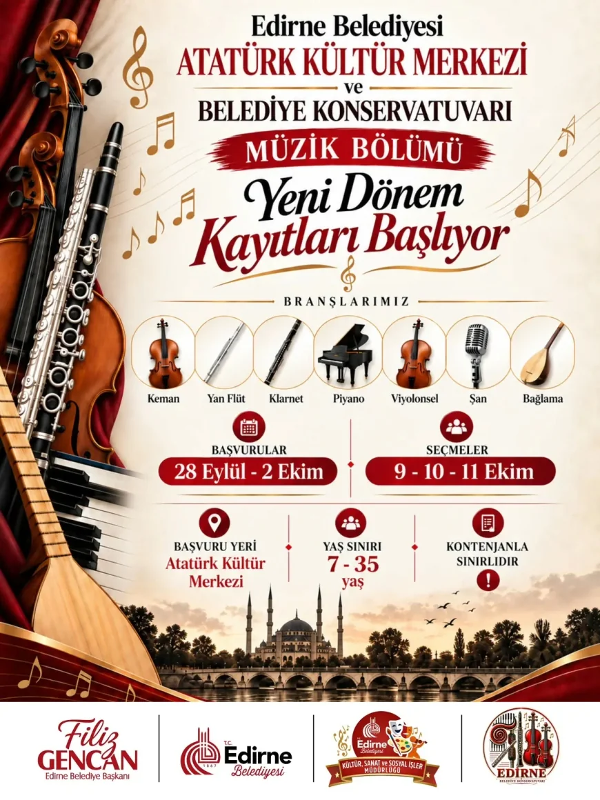 Edirne Belediye Başkanı Filiz Gencan: “Sanatla büyüyen, düşünen ve üreten bir kent hedefliyoruz”
