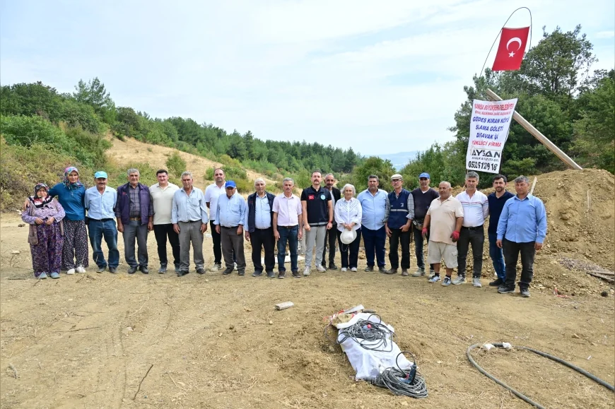 Manisa Büyükşehir Belediyesi, Gördes Kıranköy’de 28 Bin Metreküplük Gölet İçin Çalışmalara Başladı