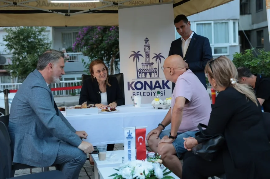 Konak Belediye Başkanı Nilüfer Çınarlı Mutlu: “Komşularımızın fikirleri yönetim anlayışımızın merkezinde”
