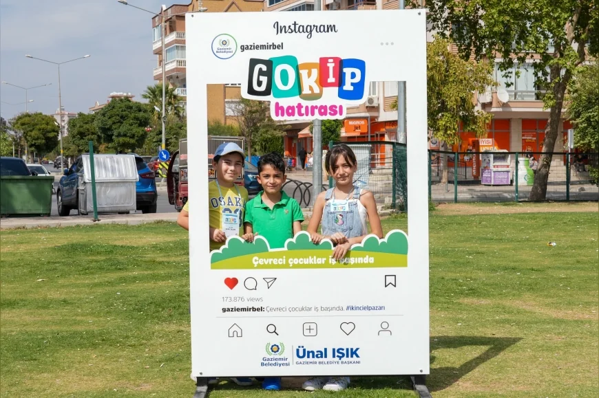Gaziemir’de çocukların kullanmadığı giysi, oyuncak ve kitaplar GOKİP’te yeniden hayat buldu