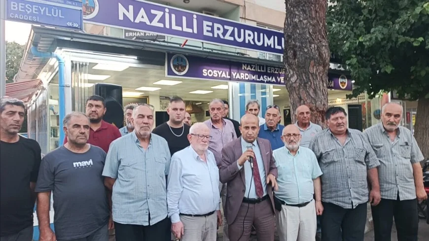 Nazilli Erzurumlular Derneği Başkanı Yüksel Karabıyık: “Milli Eğitim Bakanı Yusuf Tekin kırmızı çizgimizdir”