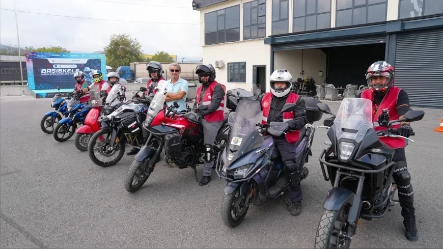 Başiskele Belediyesi motosiklet kullanıcıları için ücretsiz İleri ve Güvenli Sürüş Eğitimlerini başlattı