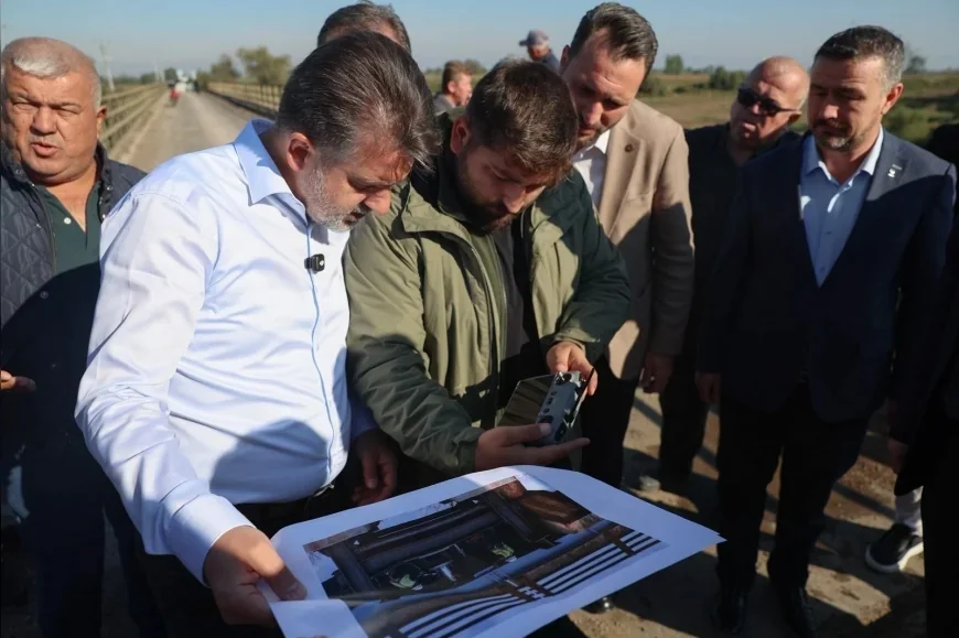 Bursa Büyükşehir Belediye Başkan Vekili Şahin Biba: “Çeltikçi Köprüsü’nde önceliğimiz can güvenliği”
