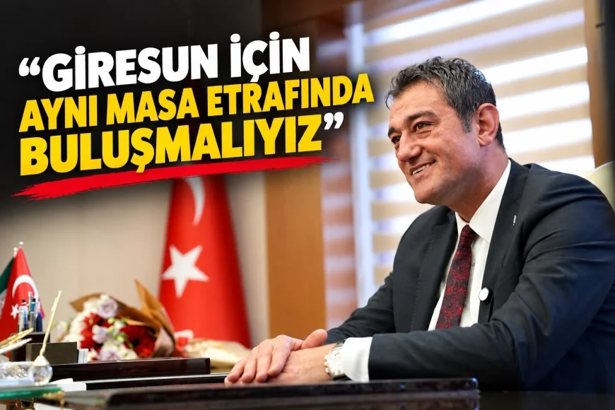 Giresun Belediye Başkanı Fuat Köse: “Aynı masa etrafında birleşmenin gideri sadece çay masrafıdır, onu da ben öderim”