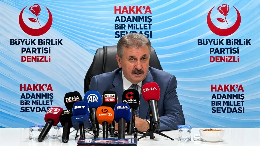 BBP Genel Başkanı Mustafa Destici: “Üreticimizden ve çiftçimizden ÖTV alınmamalıdır”