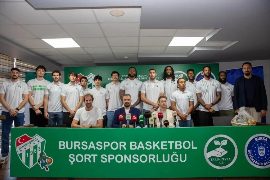 Bursa Büyükşehir Belediyesi’nden Bursaspor Basketbol’a yeni sezon için sponsorluk desteği