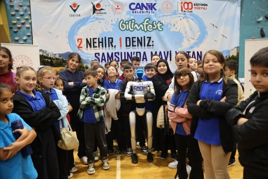 Canik’te Mavi Vatan Bilim Şenliği 10 Bini Aşkın Ziyaretçiyi Bilim ve Teknolojiyle Buluşturdu