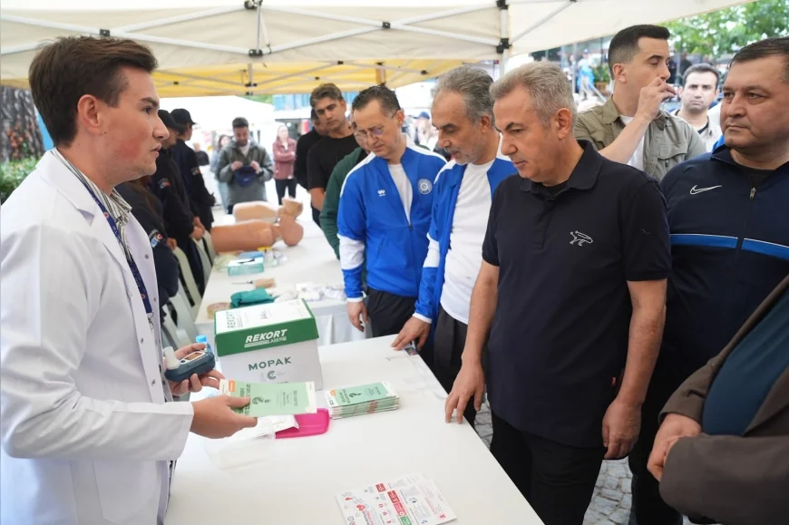 Ege Üniversitesi Efeler Yolu’nda kalp sağlığı için bilim ve sağlıklı yaşamı buluşturdu