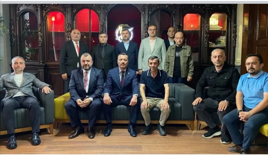 MHP Trabzon İl Başkanı Alper Hacısalihoğlu’ndan Trabzon Gazeteciler Cemiyetine ziyaret