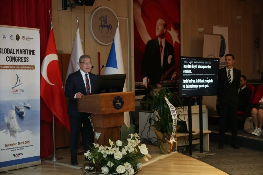 Dokuz Eylül Üniversitesi denizcilik sektörünün küresel dönüşümünü GMC 26’da gündeme taşıdı