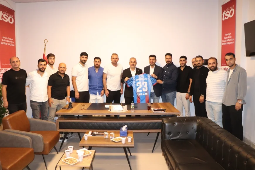Kovancılarspor’dan Elazığ TSO Başkanı ve Başkan Adayı İdris Alan’a Seçim Öncesi Destek Ziyareti
