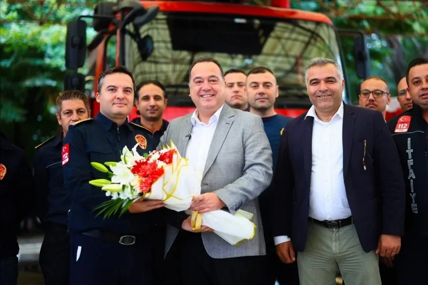 Manisa Büyükşehir Belediye Başkanı Besim Dutlulu: “Hepiniz birer kahramansınız ve bizler için çok önemlisiniz”