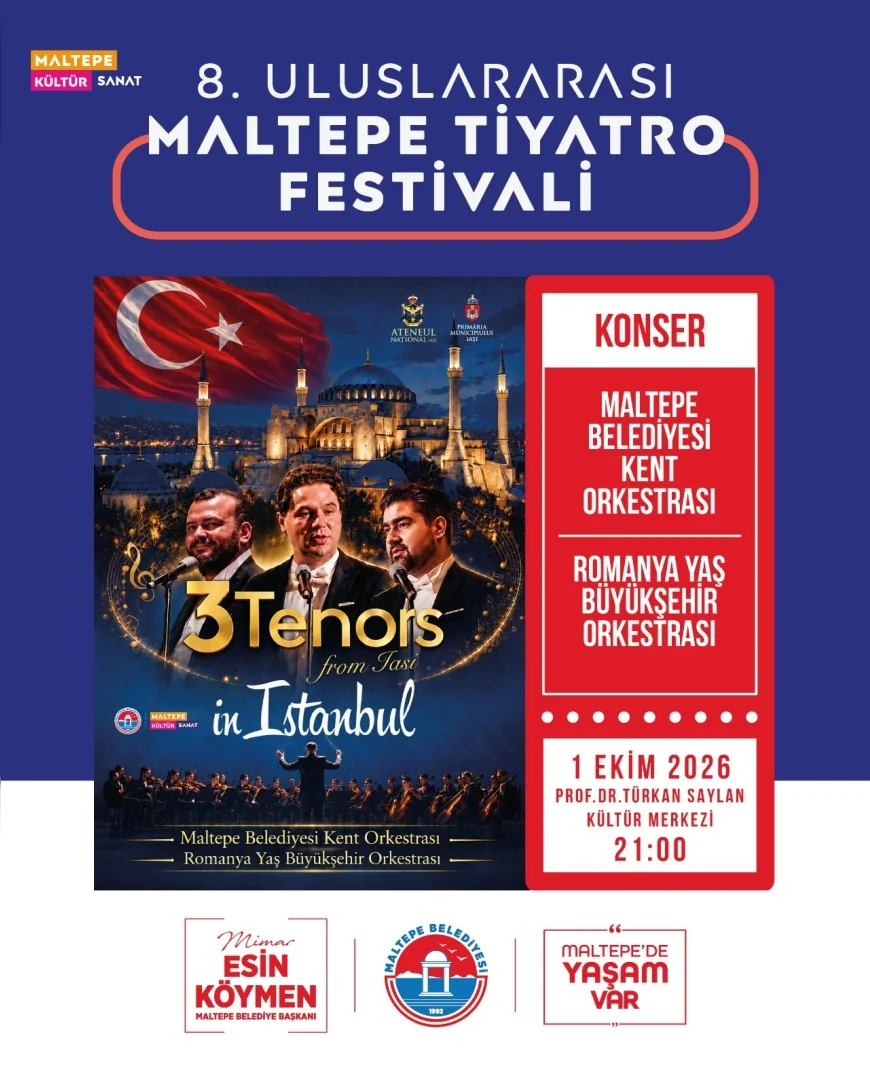 Maltepe Belediyesi’nin düzenlediği 8. Uluslararası Maltepe Tiyatro Festivali 30’a yakın ülkeden tiyatro topluluklarını buluşturacak