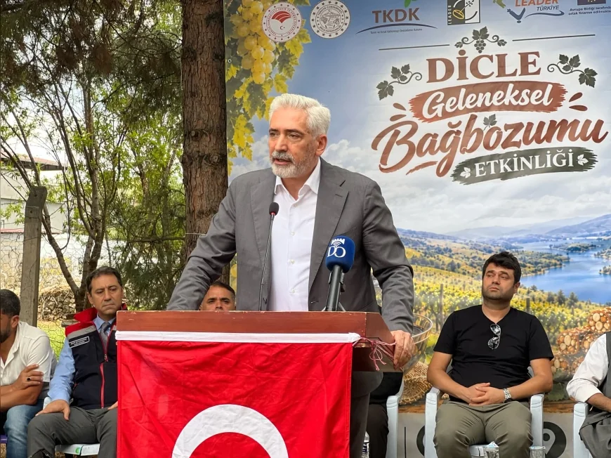 AK Parti Diyarbakır Milletvekili Galip Ensarioğlu: “Asırlık Bağcılık Geleneğimizi Geleceğe Taşıyoruz”