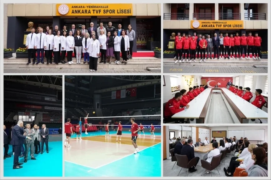 Millî Eğitim Bakanı Yusuf Tekin: “Voleybol Türk gençlerinin örnek sporu hâline dönüştüyse bunda okulun ve federasyonun büyük katkısı var”