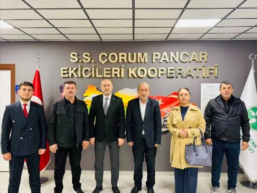 Yeniden Refah Partisi’nden Pancar Ekicileri Kooperatifi’ne Ziyaret