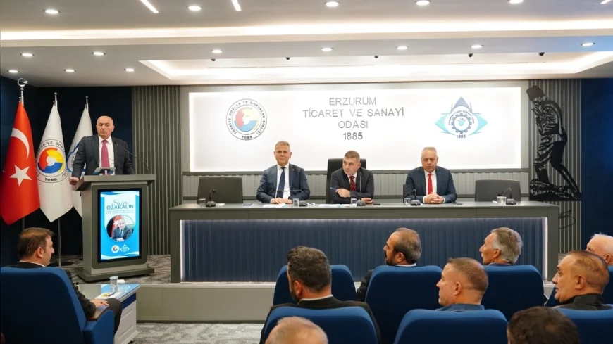 Erzurum Ticaret ve Sanayi Odası Eylül Ayı Olağan Meclis Toplantısında Aylık Faaliyetler ve Kurumsal Temaslar Değerlendirildi!