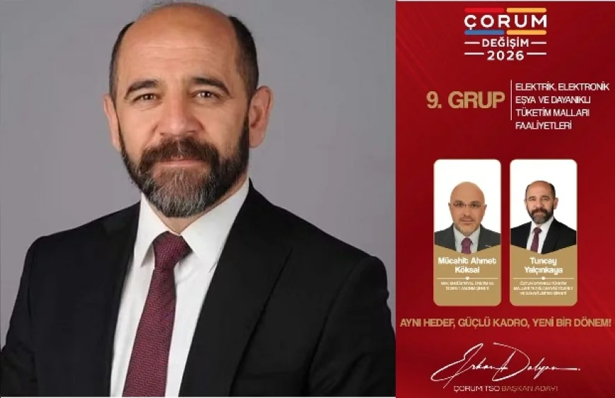 Yalçınkaya’dan Erkan Dalyan’ın “Değişim” Ekibine Destek Çağrısı
