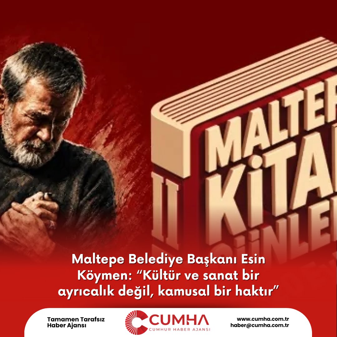 Maltepe Belediye Başkanı Esin Köymen: “Kültür ve sanat bir ayrıcalık değil, kamusal bir haktır”