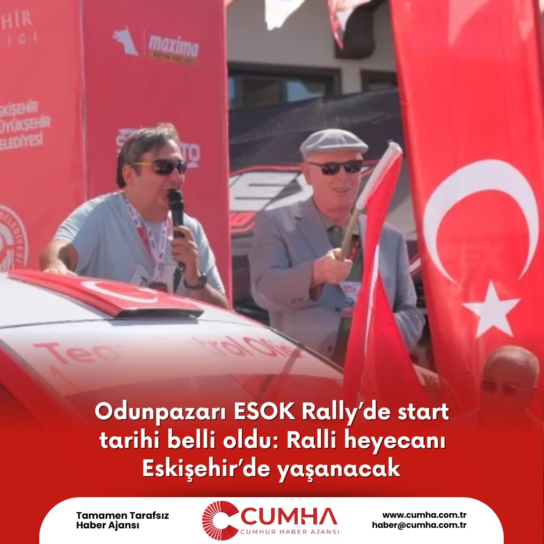 Odunpazarı ESOK Rally’de start tarihi belli oldu: Ralli heyecanı Eskişehir’de yaşanacak