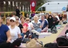 Konaklılar Denizatı Parkı’nda yoga, aerodans ve pilatesle güne enerjik başladı