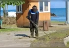Giresun Belediyesi şehir genelindeki parklarda bakım ve onarım çalışmalarını sürdürüyor