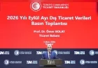 Ticaret Bakanı Ömer Bolat: “Eylül ihracatı 26 milyar dolarla Cumhuriyet tarihinin en yüksek seviyesine ulaştı”