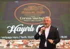 Çorum Belediye Başkanı Dr. Halil İbrahim Aşgın: “Artık gastronomide şampiyonlar ligindeyiz”