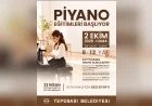 Tepebaşı’nda 8-12 yaş grubundaki çocuklar için piyano eğitimleri başlıyor