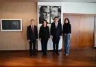 Aydın Büyükşehir Belediye Başkanı Özlem Çerçioğlu’na AYSO Başkanı Gökhan Maraş ve Hakkı Gözlüklü’den ziyaret