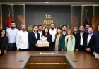 Aydın Büyükşehir Belediye Başkanı Özlem Çerçioğlu’na AK Parti Nazilli teşkilatından ziyaret