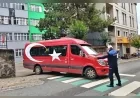 Giresun Belediyesi zabıta ekiplerinden okul çevrelerinde öğrencilerin güvenli ulaşımına destek
