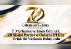 7. Merhamet ve Emek Ödülleri, 28 Siyasi Partiyi ve Onlarca STK’yı Ortak Bir Vicdanda Buluşturdu