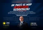İYİ Parti Grup Başkanvekili Uğur Poyraz: “Fon Skandalının Araştırılması Önerimiz AK Parti ve MHP Oylarıyla Reddedildi”