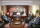 YALOVA BELEDİYE BAŞKANI MEHMET GÜREL, BULGARİSTAN BURSA KONSOLOSU RUSİNOV VE TİCARET ATEŞESİ PETKOV’U AĞIRLADI