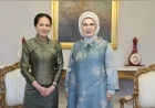 Emine Erdoğan, Kamboçya Başbakanı Hun Manet’in Eşi Pich Chanmony ile İstanbul’da Görüştü