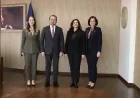 Aydın Büyükşehir Belediye Başkanı Özlem Çerçioğlu’na İl Sağlık Müdürü Şenkul ve Sağlık Yöneticilerinden Ziyaret