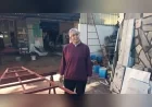 Aydın’da Eşinin İşsiz Kalmasıyla Atölye Açan Buket Şenler 9 Yıldır Demir ve Mobilya Üretiyor