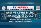 İZ-AFED’den Afet ve Çevre Bilinci Haberciliği Ödülleri İçin 2026 Başvuruları Başladı