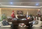 Reyhanlı Kaymakamı Muharrem Coşgun’dan RTSO Başkanı Necmettin Zaroğlu’na Hayırlı Olsun Ziyareti