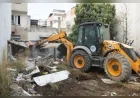 Mersin Yenişehir Belediyesi Eğriçam Mahallesi’nde Tehlike Oluşturan Metruk Binayı Yıktı