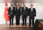 CUMHA Heyeti’nden TBB Başkan Vekili Ayşe Ünlüce’ye Hayırlı Olsun Ziyareti