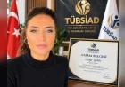 Gazeteci Yazar Sevgi Yıldız’a TÜBSİAD Yönetim Kurulundan Yeni Görev ve Atama Belgesi
