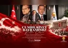 AK Parti Aydın İl Başkanı Mehmet Erdem: “Cumhuriyetimizin en büyük gücü milletimizin sarsılmaz birlik ve beraberliğidir”